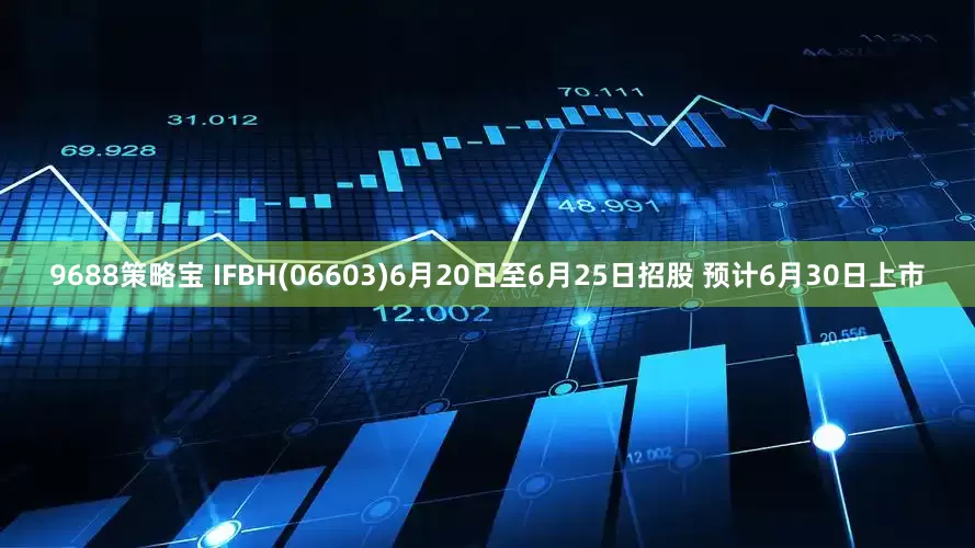 9688策略宝 IFBH(06603)6月20日至6月25日招股 预计6月30日上市